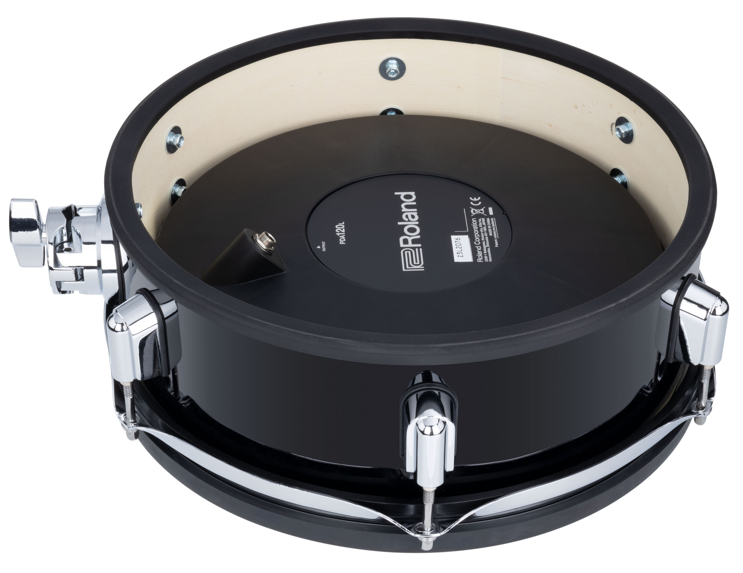 Roland PDA120L-BK V-Drums Acoustic Design Tom Pad | drum-tec