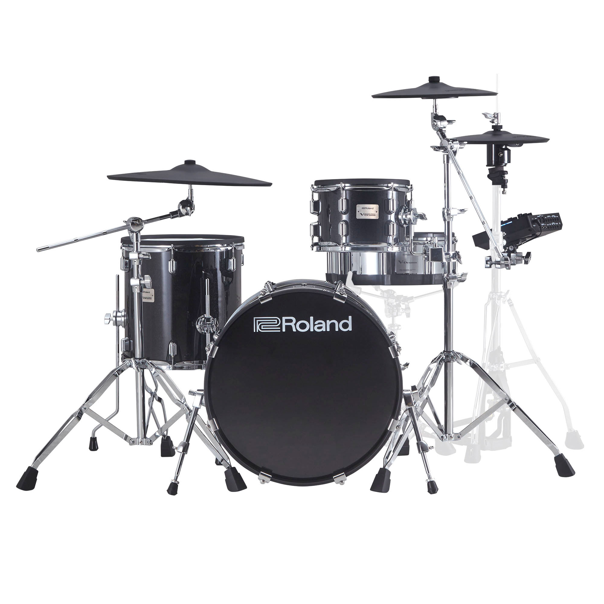 Drum NOT Included Skin Wrap Compatible with Roland PD-128 Drum Baja 0014 Purple