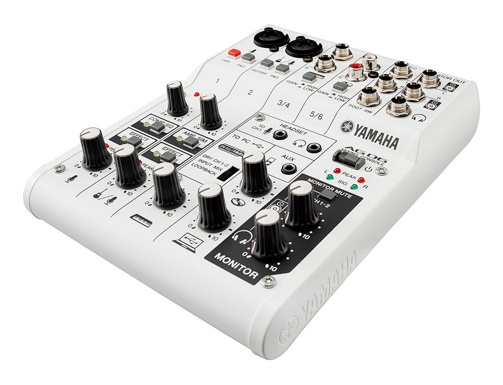 Yamaha AG06 Mixer and Audio Interface