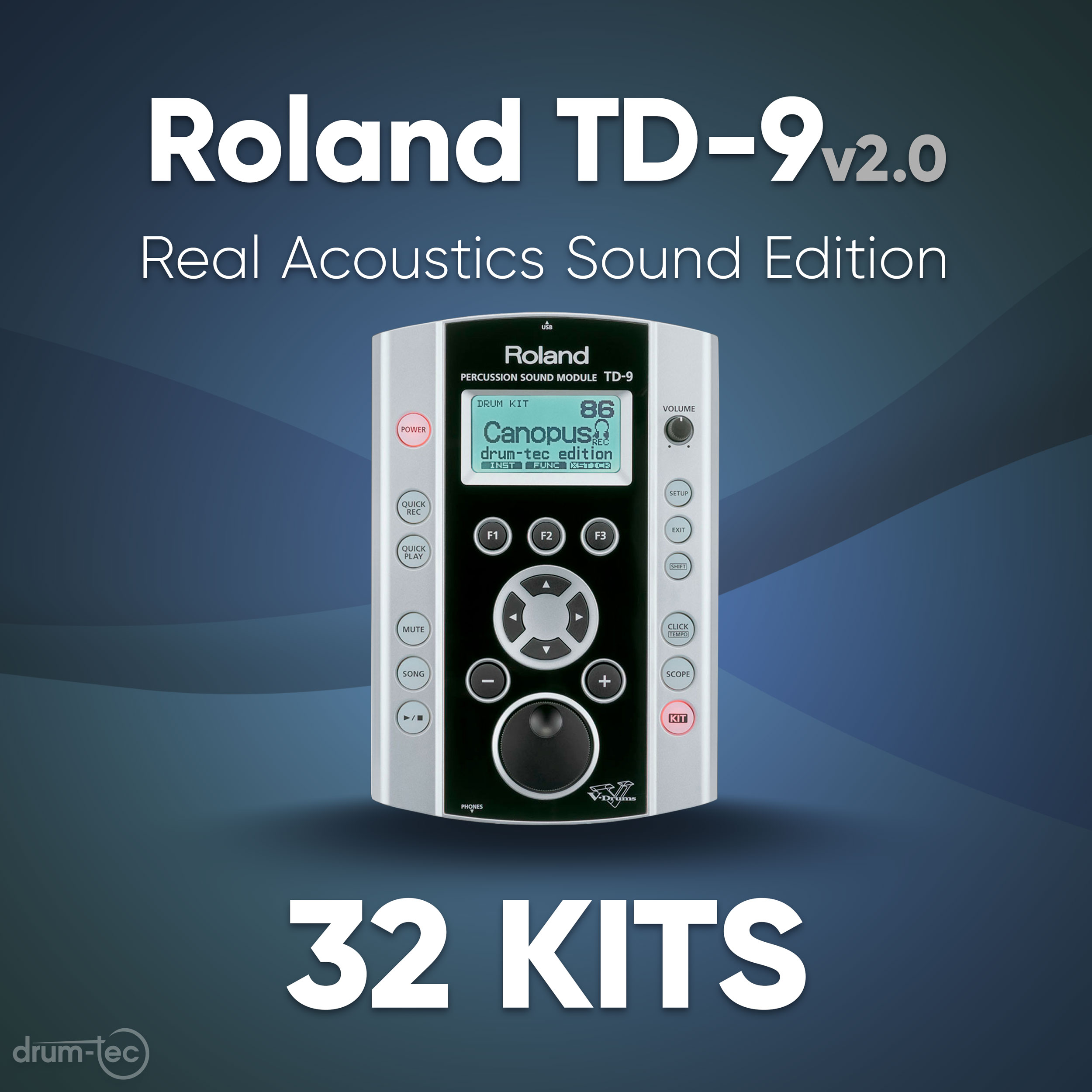 Real Acoustics Sound Edition Roland TD-9 v2.0 [Download]