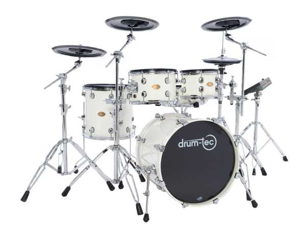 drum-tec pro Stage mit Pearl Mimic Pro (white)