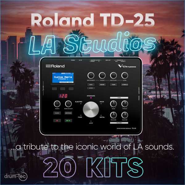 LA Studios Sound Edition Roland TD-25