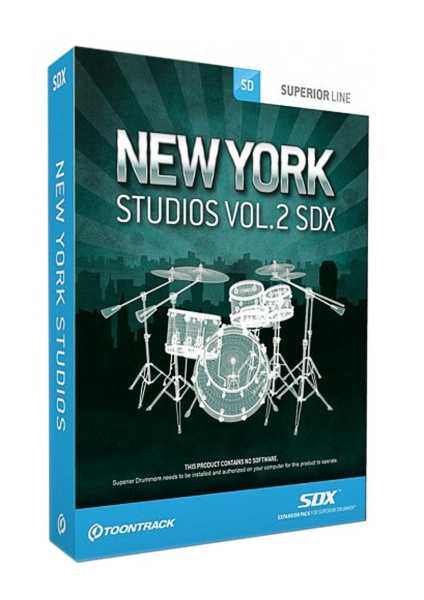 Toontrack Superior New York Studios Vol. 2 SDX