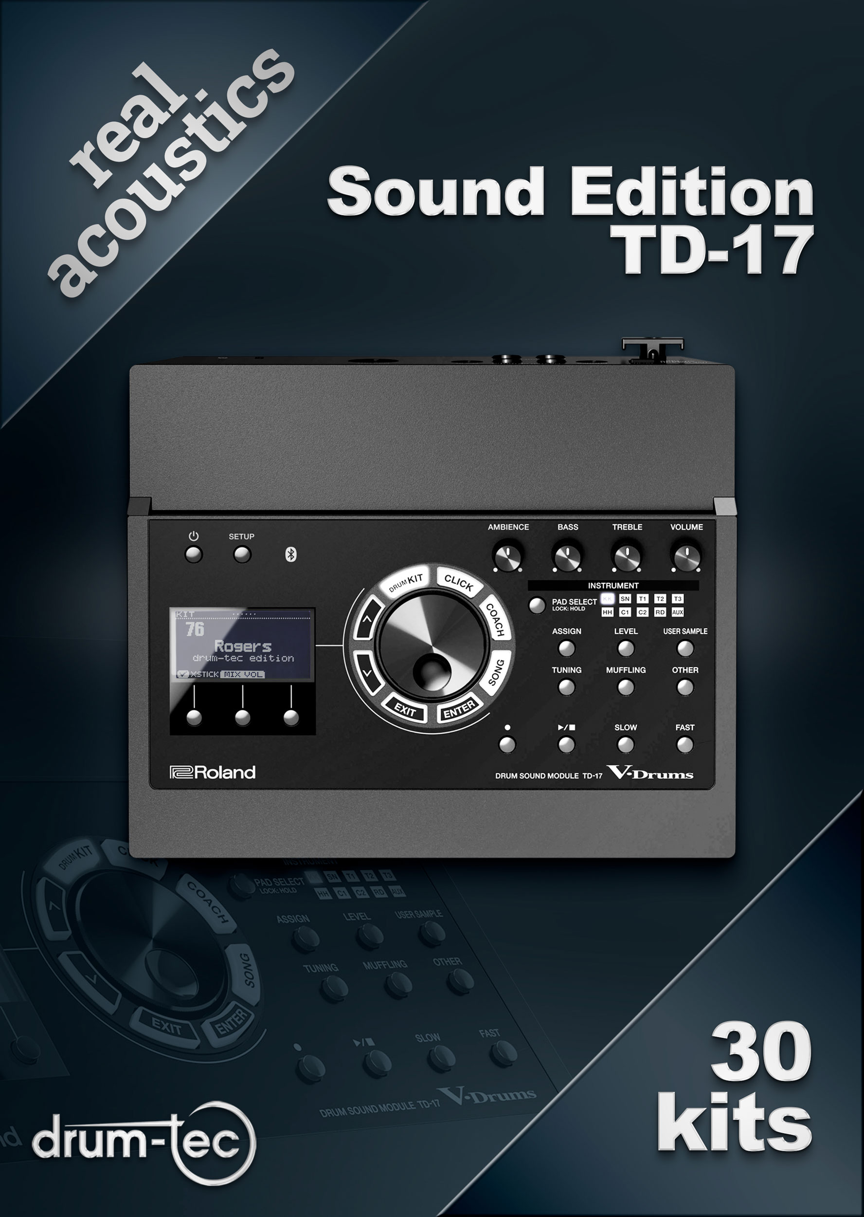 Acoustics Sound Edition Roland TD-17 [Download] | drum-tec